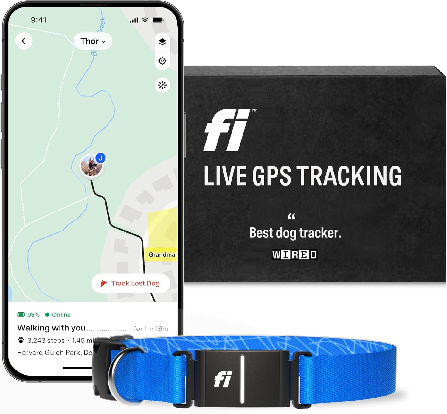 Fi Series 3 GPS Collar (1-Year Plan)