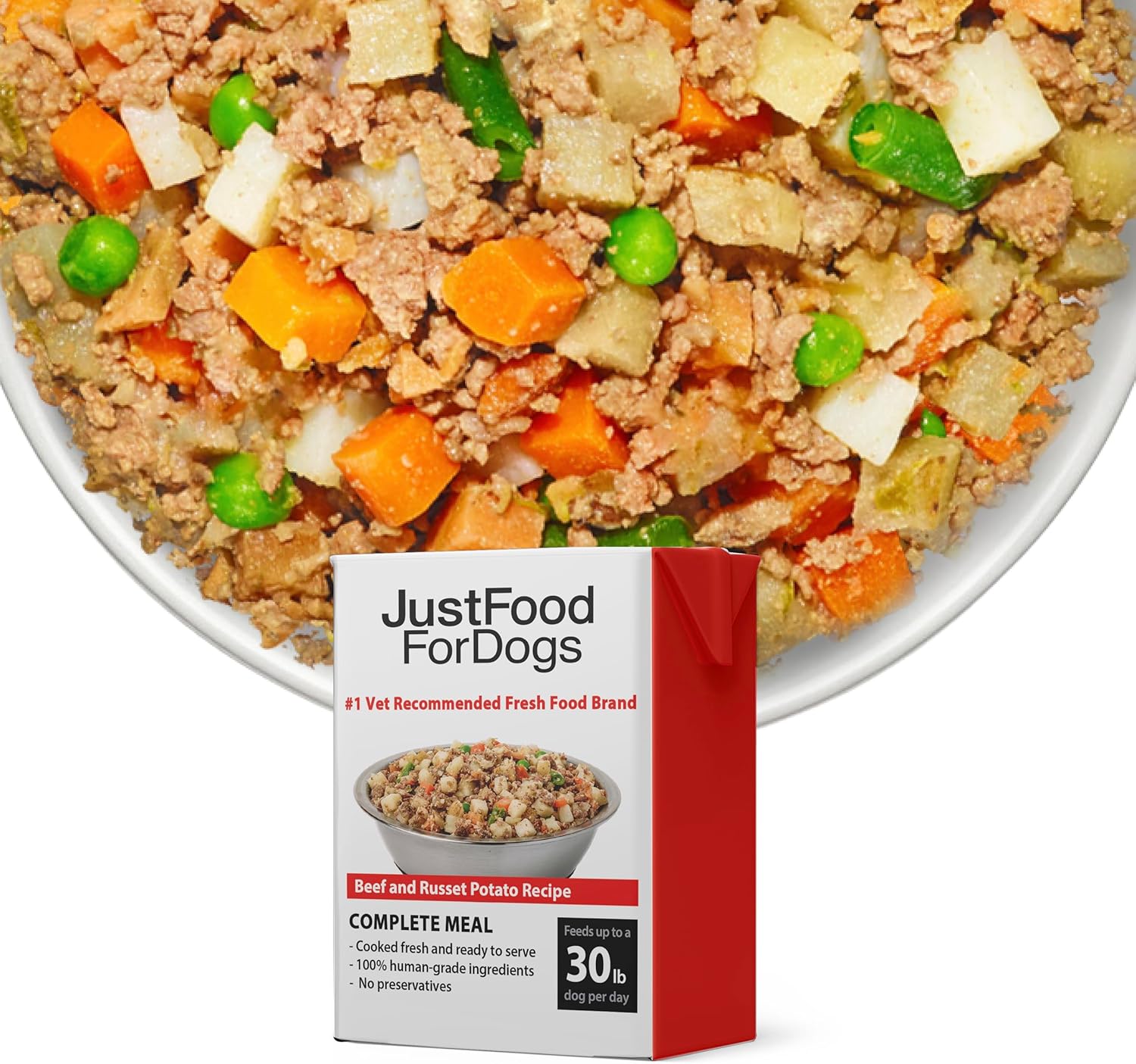 JustFoodForDogs Pantry Fresh Wet Dog Food (6-Pack)