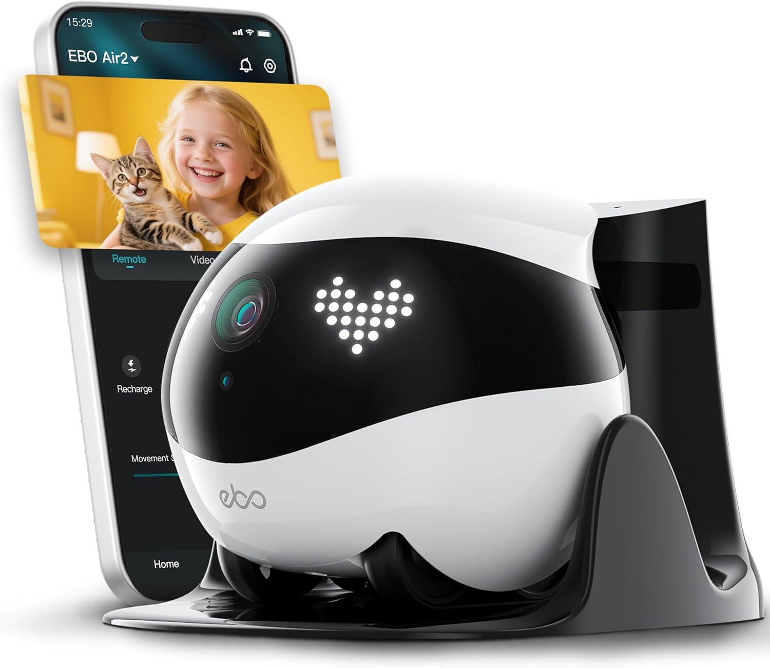 Indoor Security Camera Robot EBO Air 2