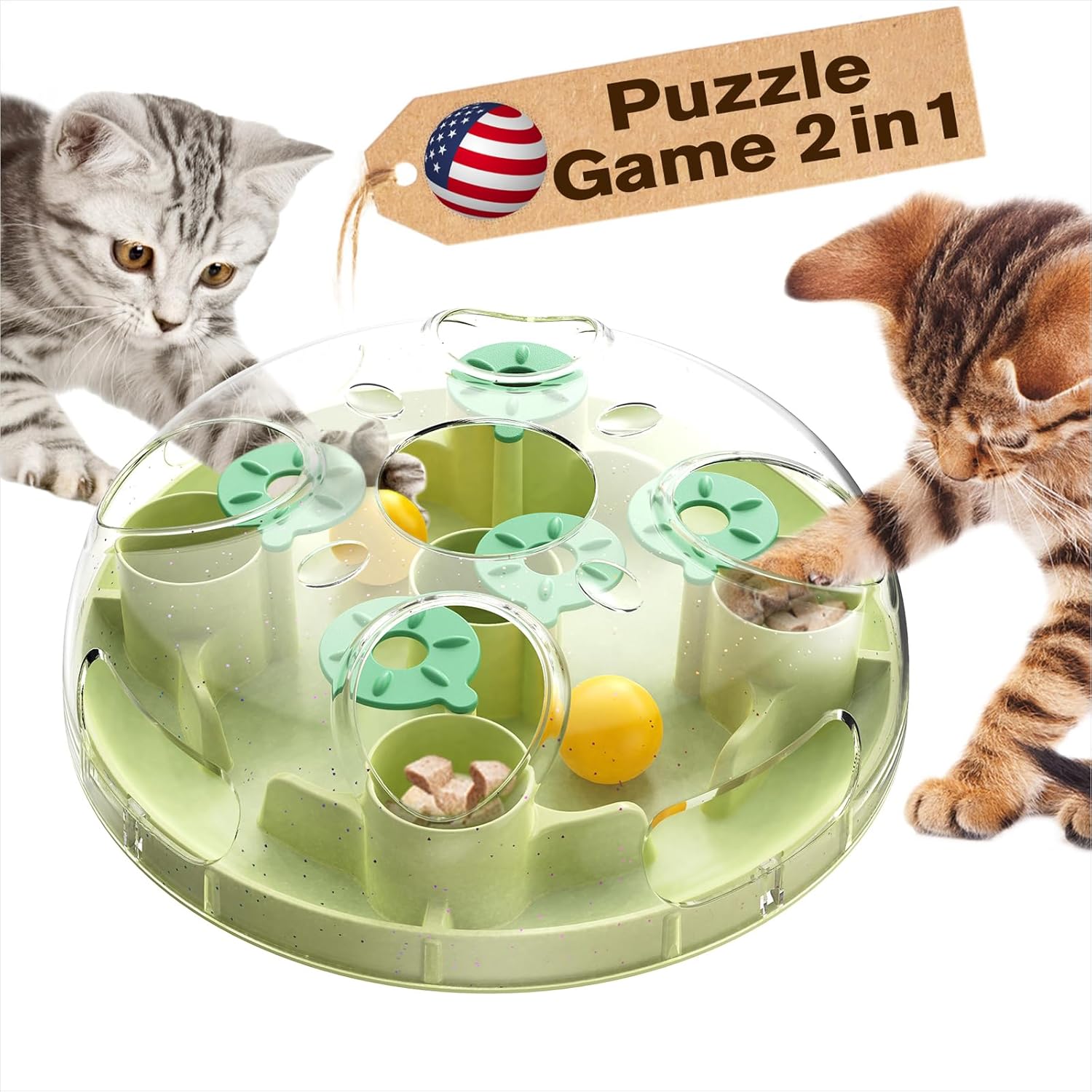 KADTC Cat Puzzle Games Level 3 in 1 Intelligence Mind Game