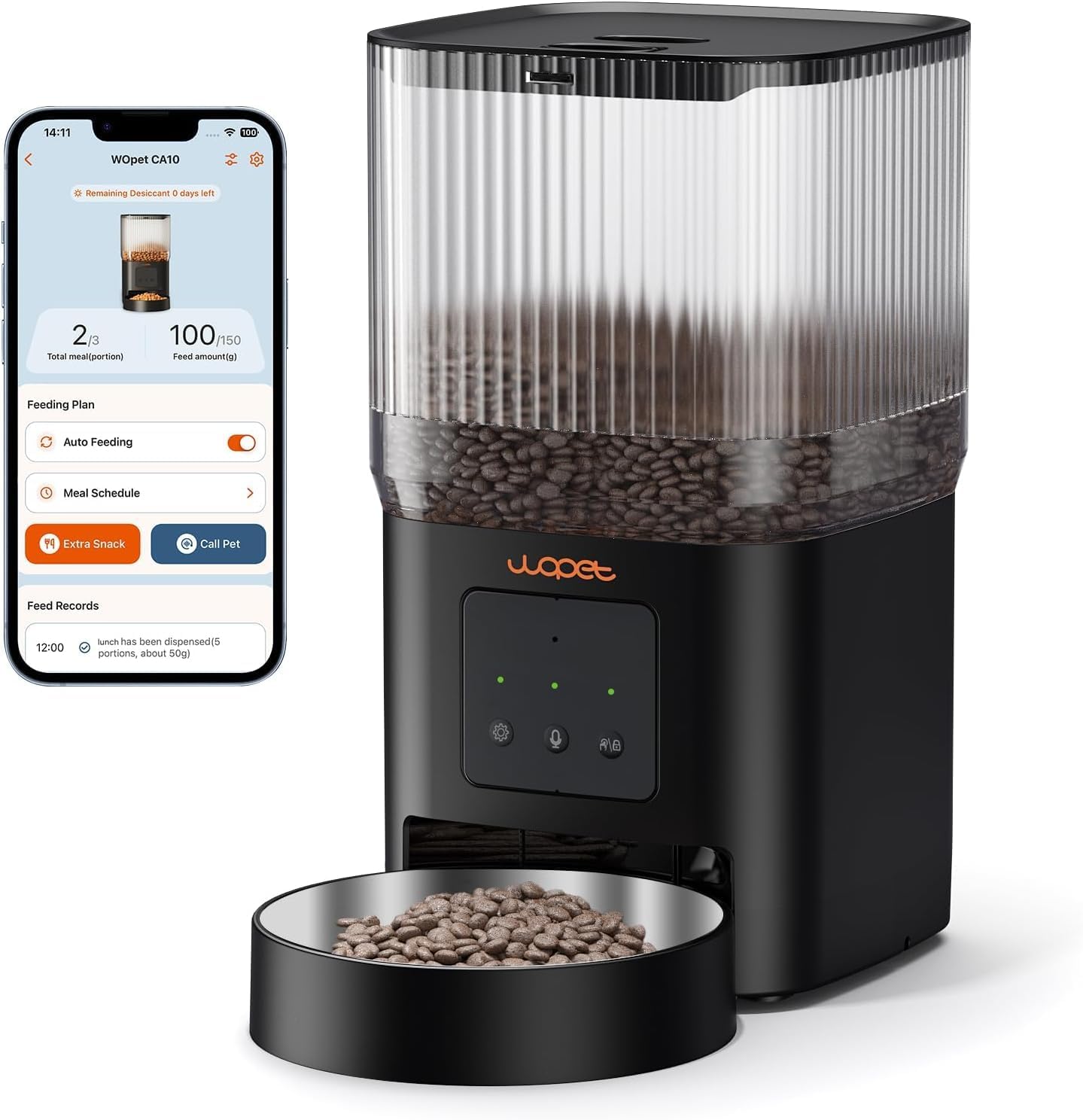 WOPET Automatic Cat Feeder