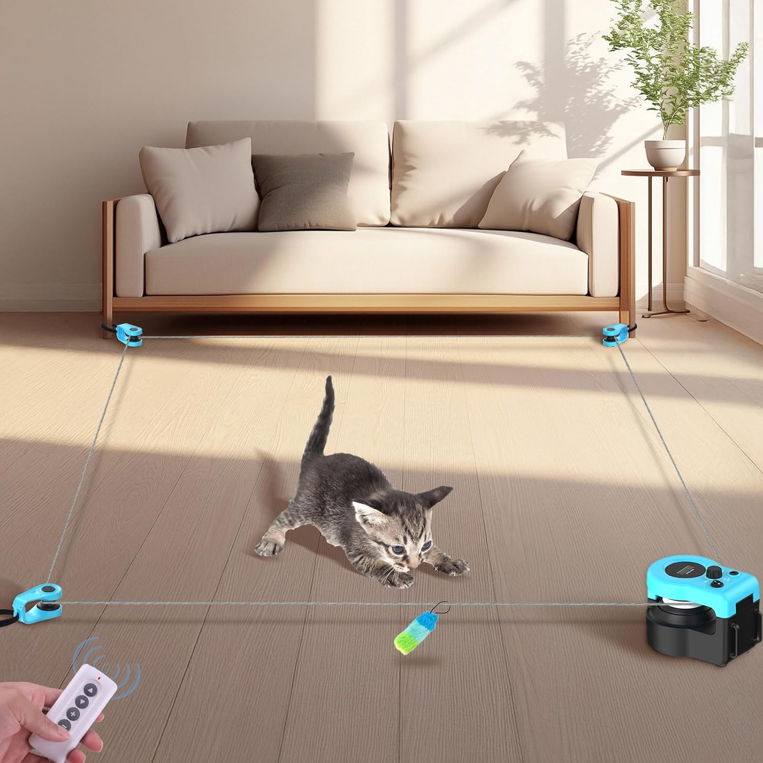ITSHINY Interactive Cat Toy