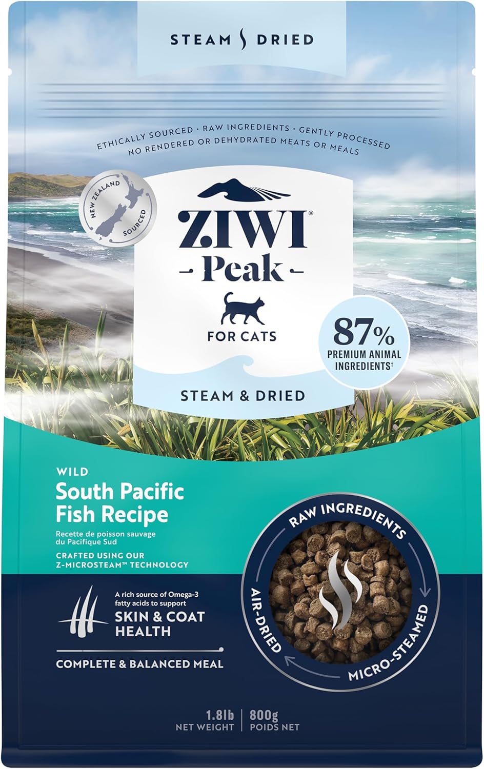 ZIWI Peak Steam & Dried Cat Food